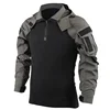 US Army CP Camouflage Multicam Military Combat T-Shirt Men Tactical Shirt Airsoft Paintball Camping Hunting Clothing 4