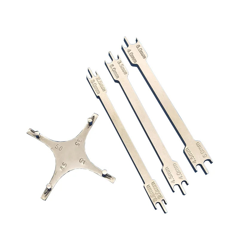 

Rod Type Star Cross Bracket Positioner Orthodontic Height Measuring Ruler Tool For Correcting Alloy Binders