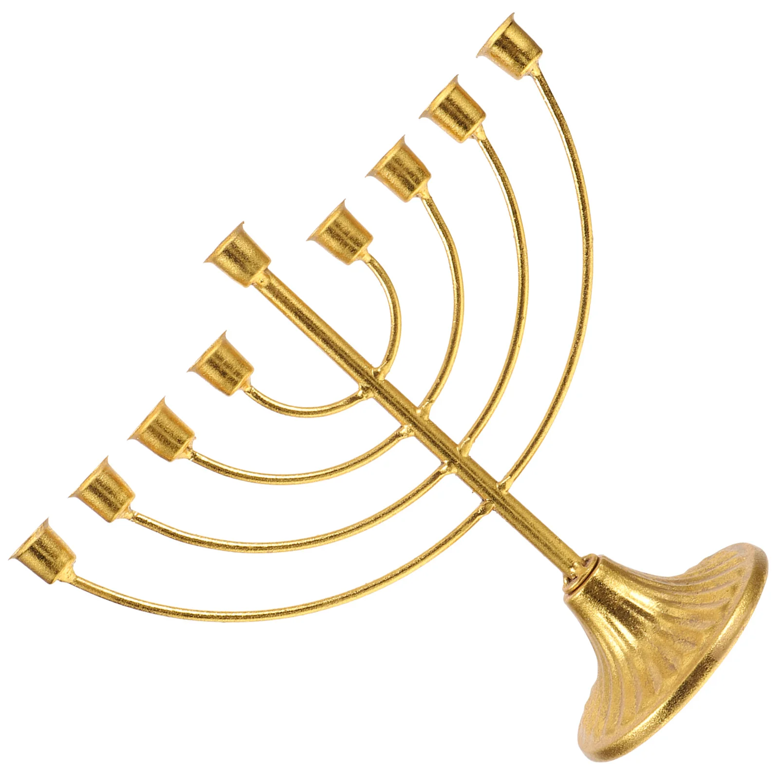 9-Branch Metal Hanukkah Menorah 6
