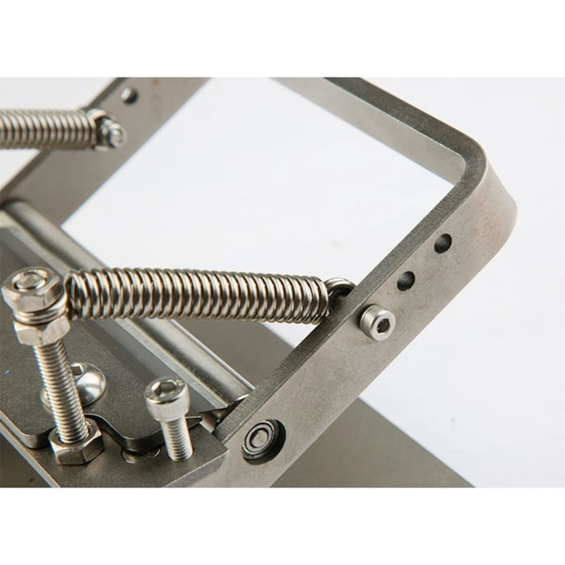 Leather Paring Machine Hand-held Leather Skiver Splitter Manual Skiving Thinning Peeling Tool for