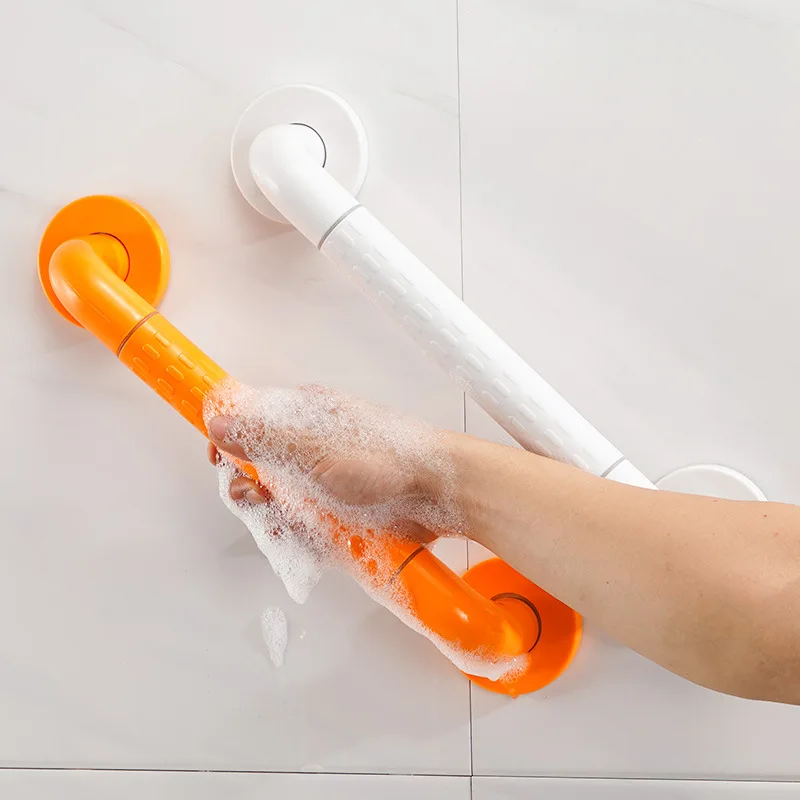 Bathroom Safety Handle with Anti-slip granules Sturdy Shower Grab Bar Toilet Bathtub Stairway Handrail Anti-Slip Grip Disabled