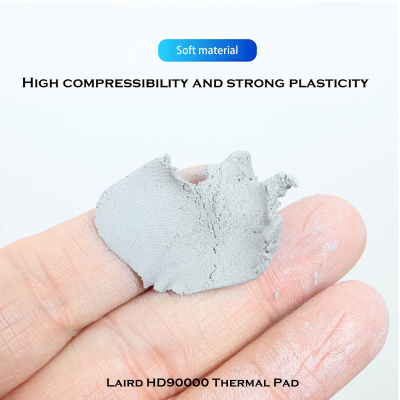 Laird High-Performance Thermal Pad - Ultra Soft, 7.5W/mk Conductivity, Available in Various Thicknesses