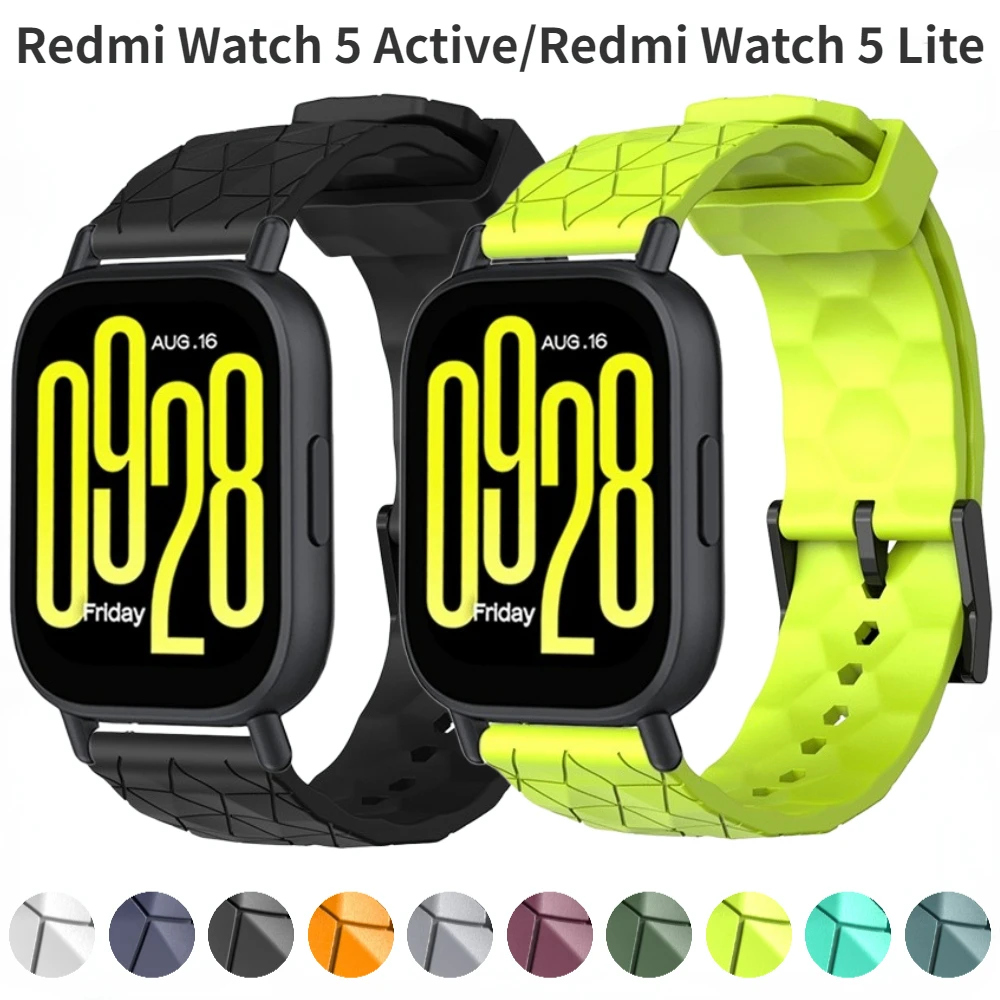 Silicone Sports Strap - 22mm Replacement Wristband Accessory