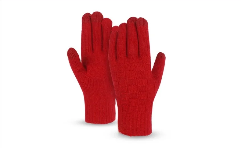 Winter clothes casual keep warm fur glove thickening hat set children Neck scarf