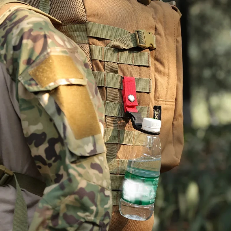 Webbing Buckle Hook Water Bottle Holder Clip for water bottle holder carabiner belt clip carabiner clips drinking tube clip Outdoor Nylon Climb Carabiner Belt Backpack Hanger Camp
