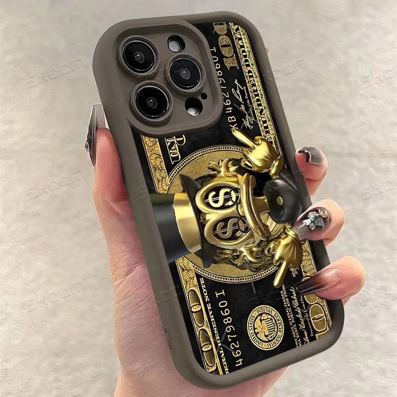 Trendy USD Dollar Design Soft Silicone TPU Phone Case