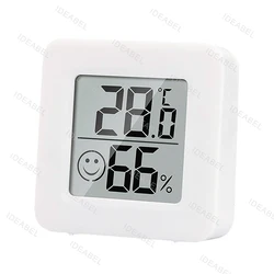 LCD Digital Indoor Thermometer Hygrometer - Electronic Temperature & Humidity Sensor Gauge (Type 5)