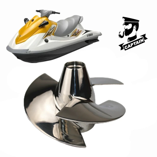 Captain Jet Ski Accessories for Yamaha VX700 Waverunner 2006-New Polished  6AE-R1321-00 155mm 3 blade Jet Ski Yamaha 제트스키 - AliExpress