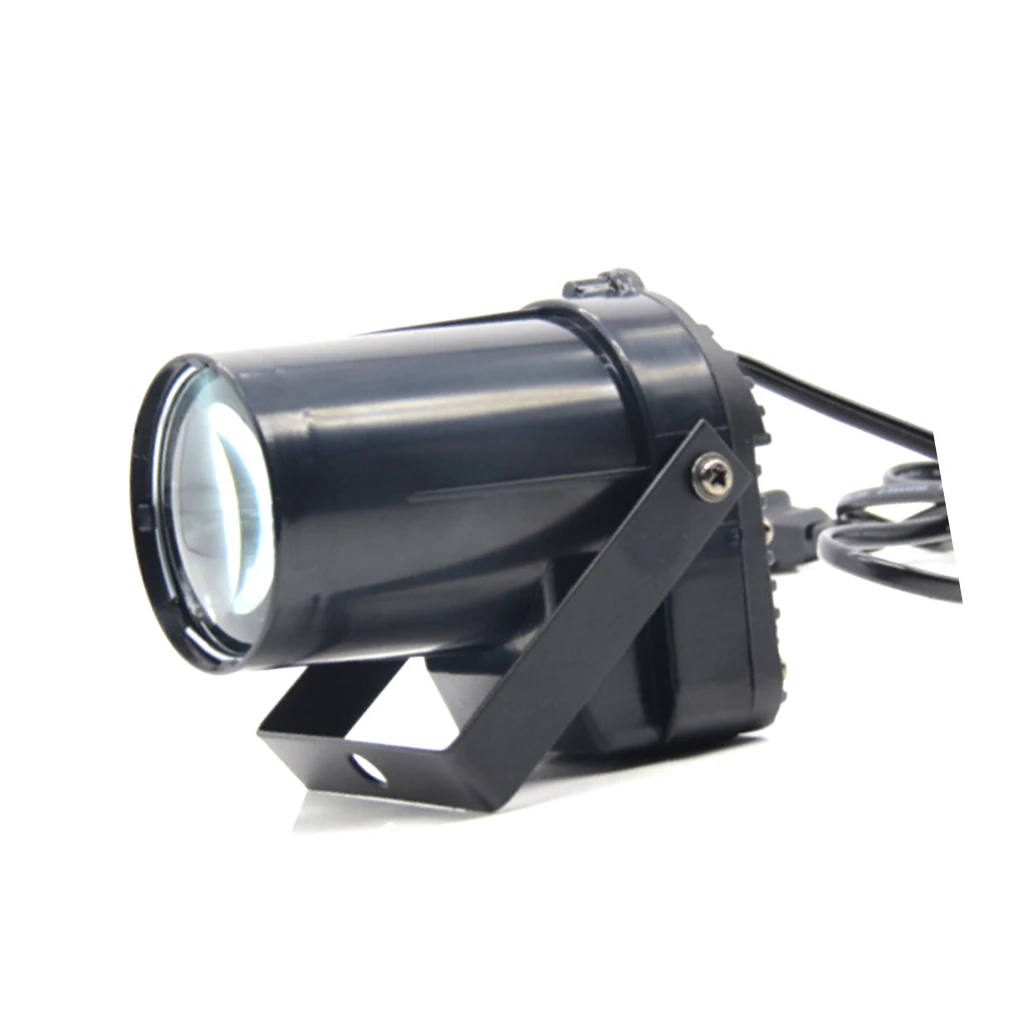 

LED Spotlights Waterproof Reusable Mirror Ball Spotlight Party Show Beam Projector Adjustable Stage Lights Type 1