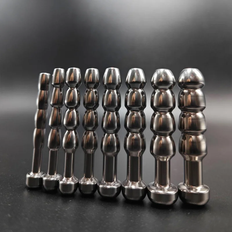 Penis Sex Toys Male Stainless Steel Urethral Plug Urethral Dildo Sounding Penis Plug Urethra Stimulate Dilator Masturbation Rod Sex Toy for Men