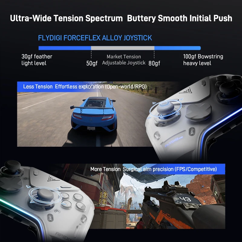 Flydigi オリジナル APEX 5 APEX 4 ワイヤレスゲームコントローラー