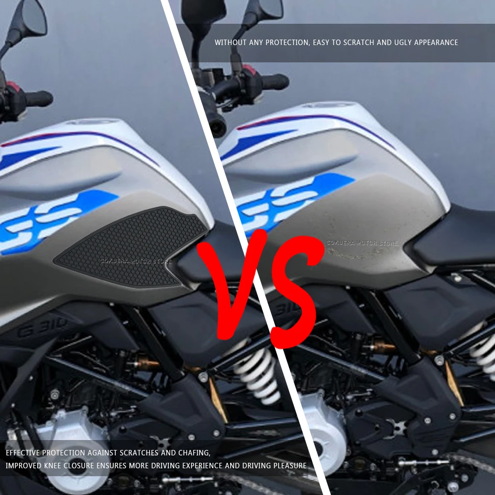 2006 Gs300|bmw G310gs Non-slip Rubber Fuel Tank Stickers Gs 650
