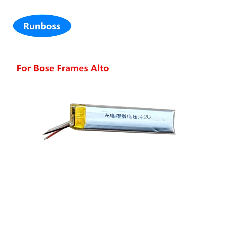 Nuova Batteria 3.7V 110Mah Per Bose Frames Alto Ahb330945Pst-01 Accumulatore Auricolare Bluetooth 3 Fili