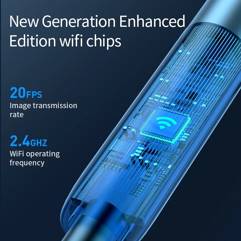 IP67 방수 7.9mm 풀 HD 비디오 1080P 휴대용 미니 USB 스네이크 산업용 검사 파이프 하수구 내시경 WIFI 엔도스코프 카메라