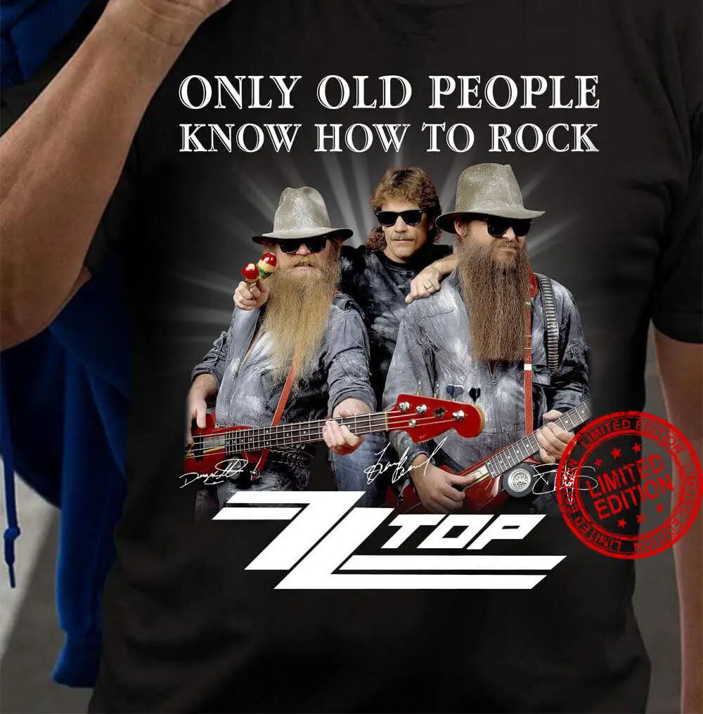 

Мужская хлопковая футболка HOT band ZZ Top Legend, черная футболка всех размеров 1F213