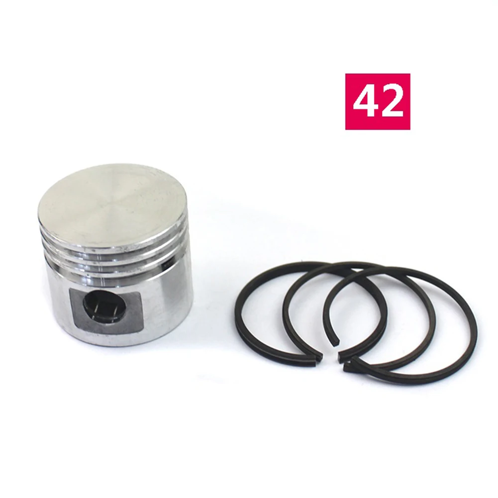 

4pcs Air Compressor Piston+piston Rings Parts Air Pump Accessories 42/47/48/51/65mm Pneumatic Tools Air Pump Piston Sealing Ring