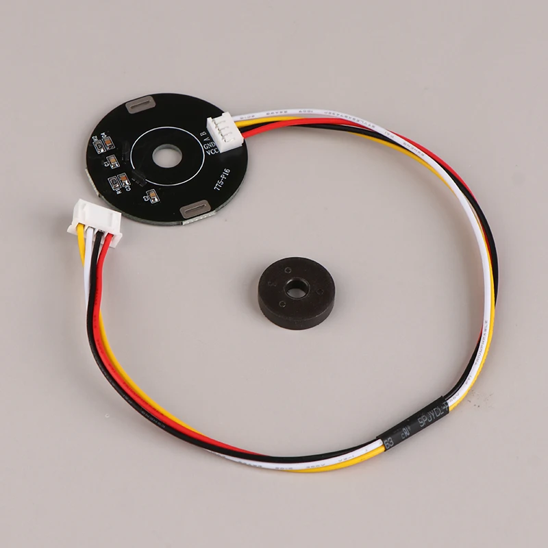 1pc 775-P16 Double Hall Magnet Encoder Code Plate Magnetic Induction Rotation Speed Direction Sensor Use To 775 DC Gear Motor