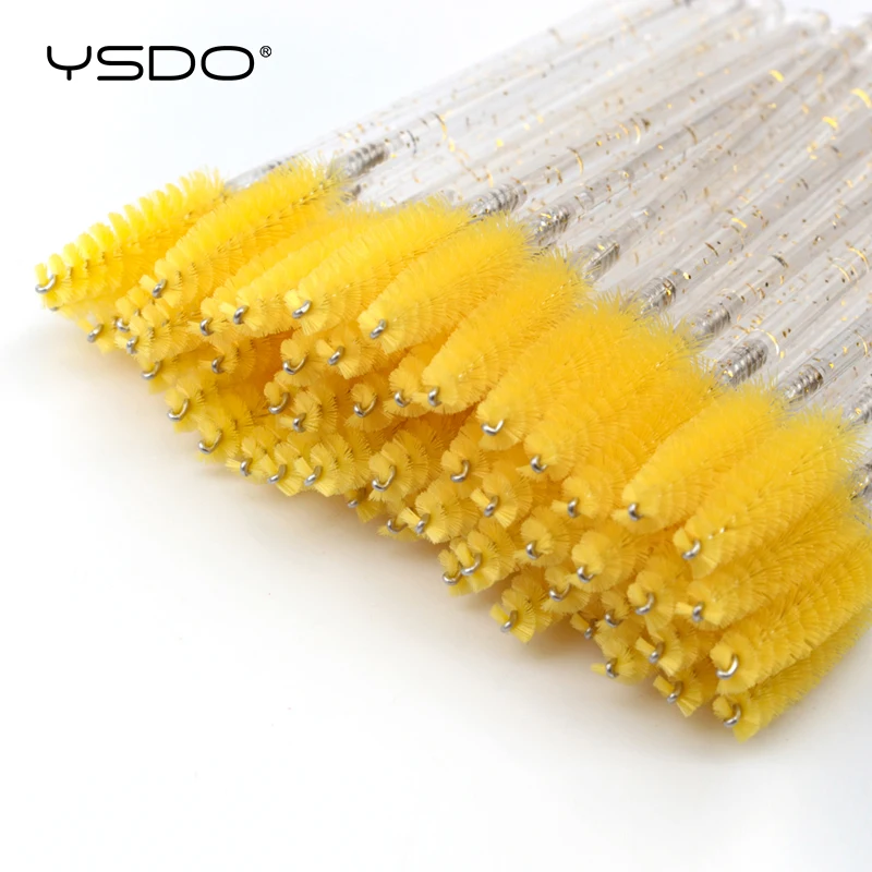 Eyelash & Eyebrow Brush Mascara Wand Applicators - Pack of 5/50