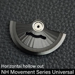 Rotor - Shaped Automatic Hammer Balance Wheel - NH35 NH36 NH70 (10 black)