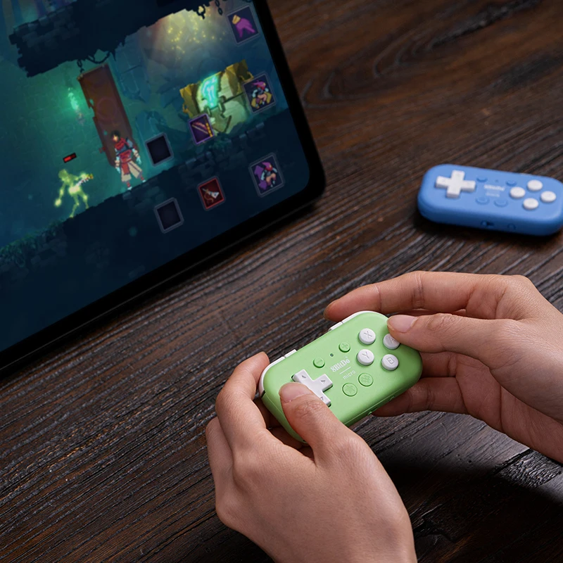 Bluetooth Gamepad sem Fio para Nintend Switch Windows Android Macos Ios Ios pi Framboesa Controlador de Jogo 8bitdo-micro - Image 2