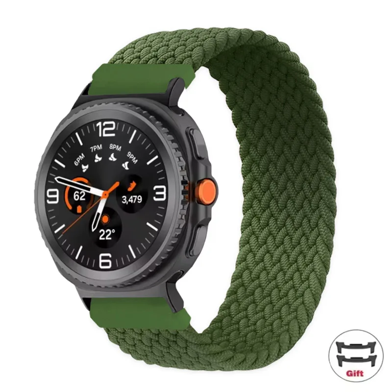 Braided Solo Loop Sport Fabric Strap