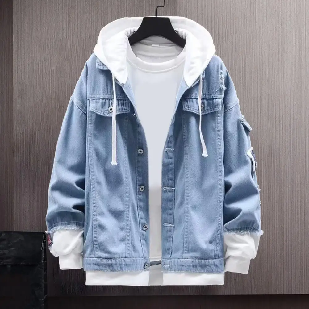 Рисунок 3 - Куртка мужская джинсовая с капюшоном