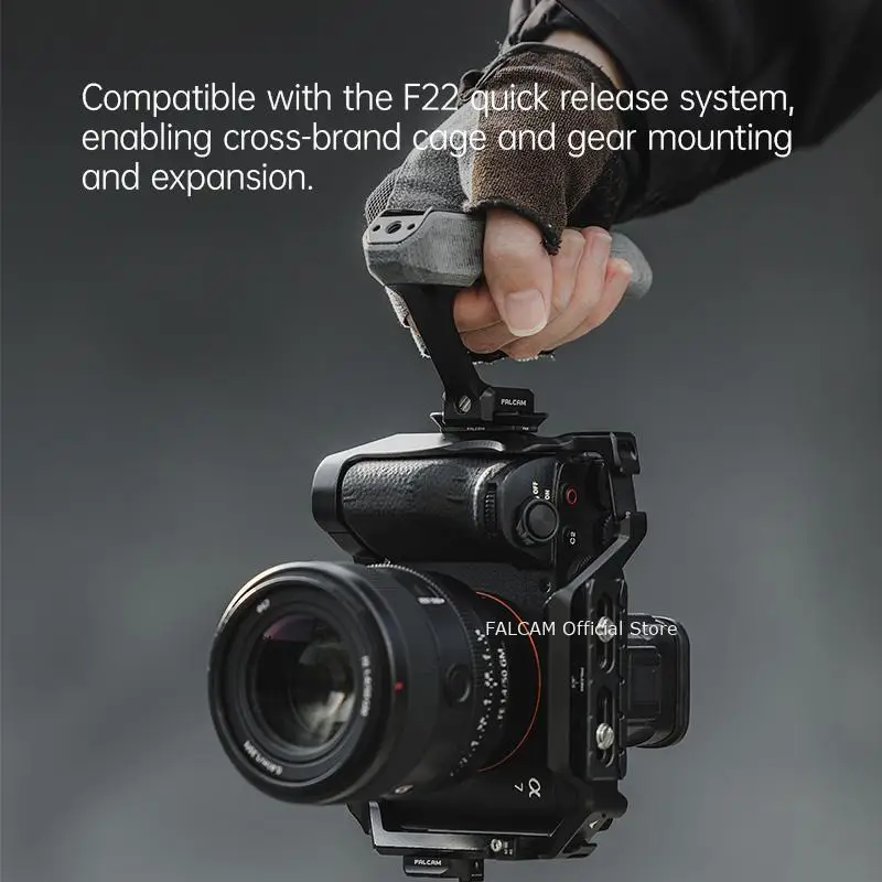 Impugnatura Portatile Ufficiale Falcam F22, Gabbia per Fotocamera Universale Multifunzionale, Accessori Fotografici - Image 5