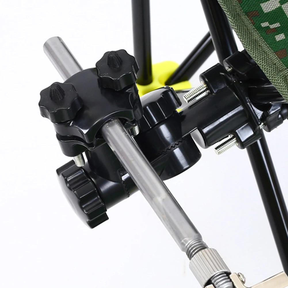 Rotating Umbrella Stand Holder Bracket Multi-Functional Umbrella Bracket Fishing Rod Bracket Adjustable Fishing Tools Accessory