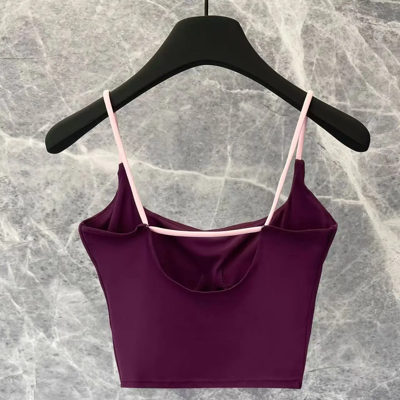 Yoga suit, camisole, vest, women's new style with chest cushion, Pilates summer sexy fitness bra 3