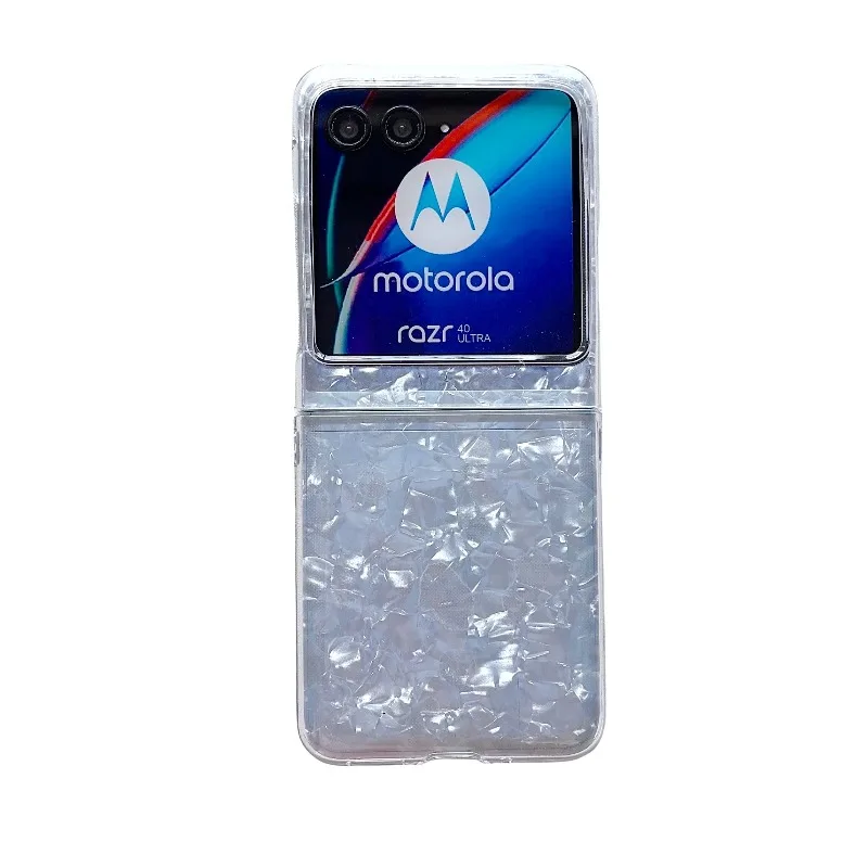 Luxury Seashell Glitter Protective Phone Case - Elegant Hard Cover