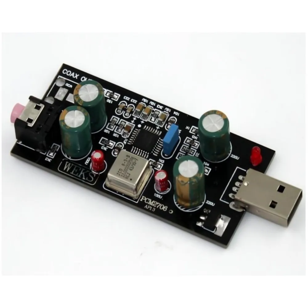 

Hi-Fi усилитель, USB декодер, звуковая карта, внешняя компьютерная OTG звуковая карта PCM2706, цифровая USB ЦАП Плата