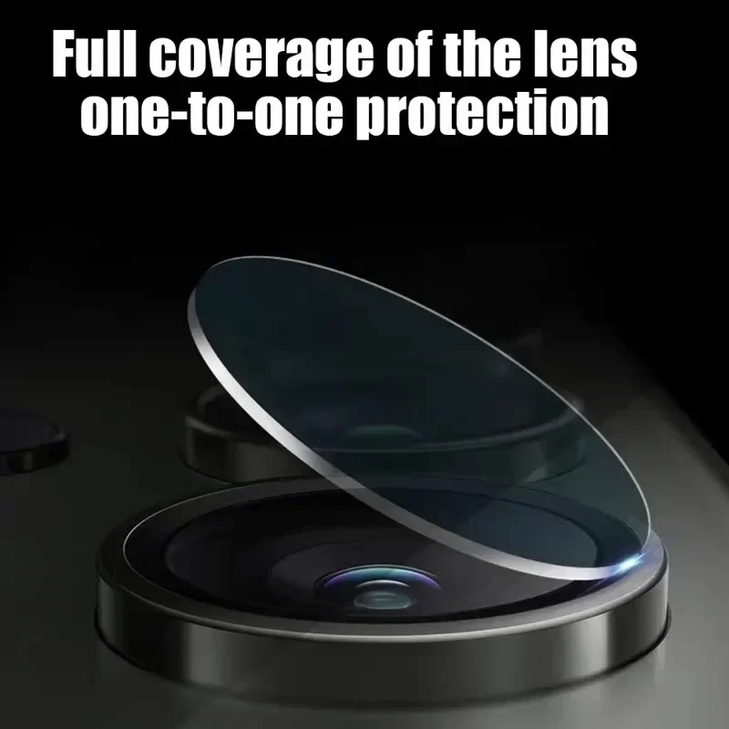 4-Pack HD Clear Tempered Glass Camera Protector Lens Film