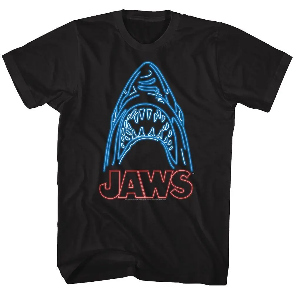 

Jaws Neon Short Sleeve Adult TShirt