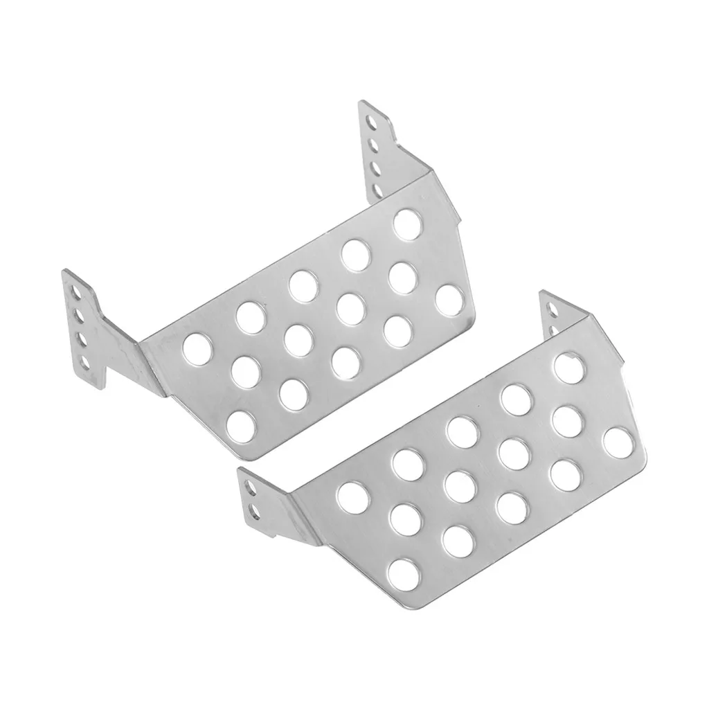 Stainless Steel Chassis Armor Axle Protector Skid Plate for 1/10 RC Crawler TRX4 TRX-4 Upgrade Part