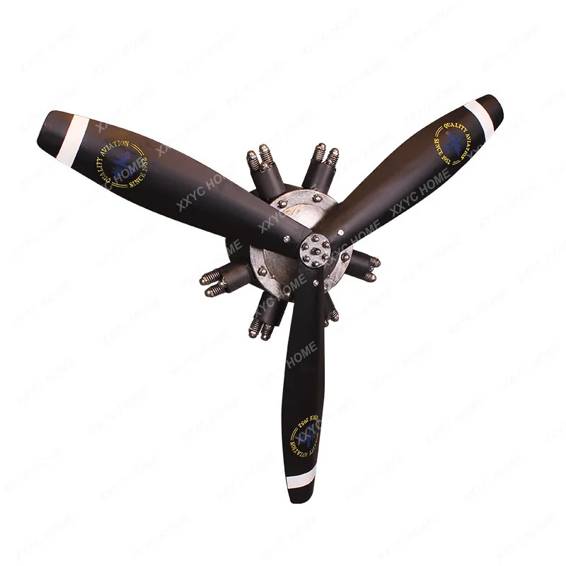 

Big Retro Airplane Propeller Metal Wall Hanging Decoration Metal Crafts Cafe Restaurant Bar Home Decor Wall Hang Kids Decor Gift