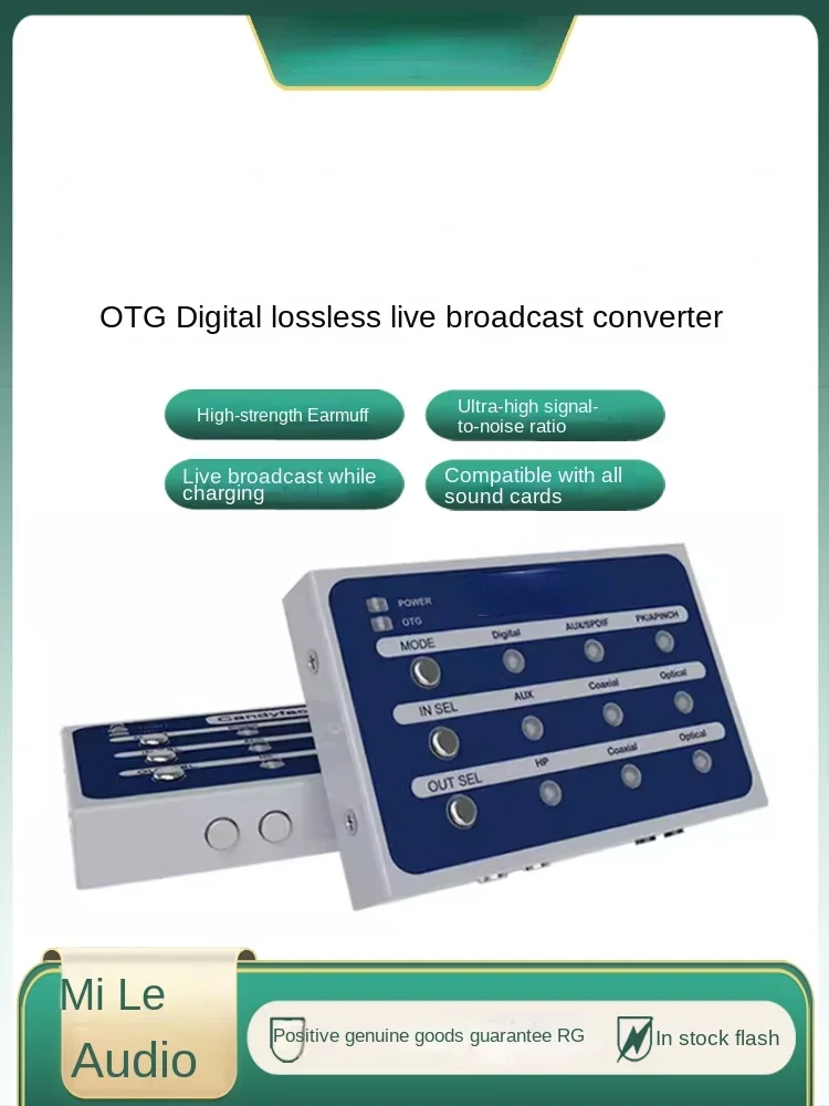 Convertitore Di Scheda Audio Apple Rme Android Live Per Telefono Cellulare Otg Digitale Coassiale In Fibra
