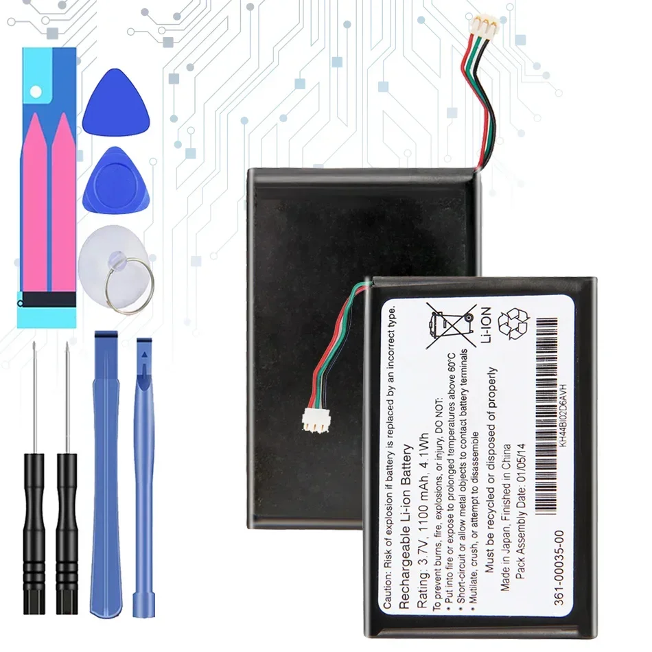 Batteria Di Ricambio Per Garmin Edge 800 810 361-00035-00 361-00035-07 361-00035-03 Batteria + Strumenti Gratuiti