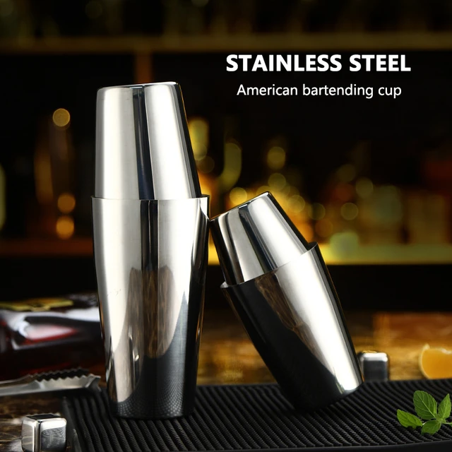 Cocktail Shaker Bartender 304 Stainless Steel Bar Shaker for Home  Bartending Kit for Mixed Drinks Home Bars Accessories - AliExpress