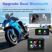 Jansite 5‘’ Motorcycle Carplay Navigation Android Auto Motor IPS Screen IP67 TPMS Easy to Install Universal - Image 5