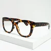 JNPCXI Fashion Square Spring Temples Women Glasses Frame Clear Anti-Blu-Ray Eyewear Retro Men Optical Frame Reading Glasses 4