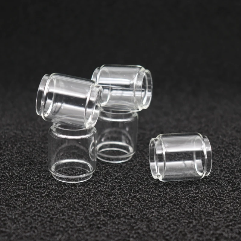 Fatube 5 Pezzi Bubble Straight Mini Bicchieri Di Vetro Per Zeus Rta / Zeus Dual X Mesh / Zeus Sub Ohm Tubo Di Vetro