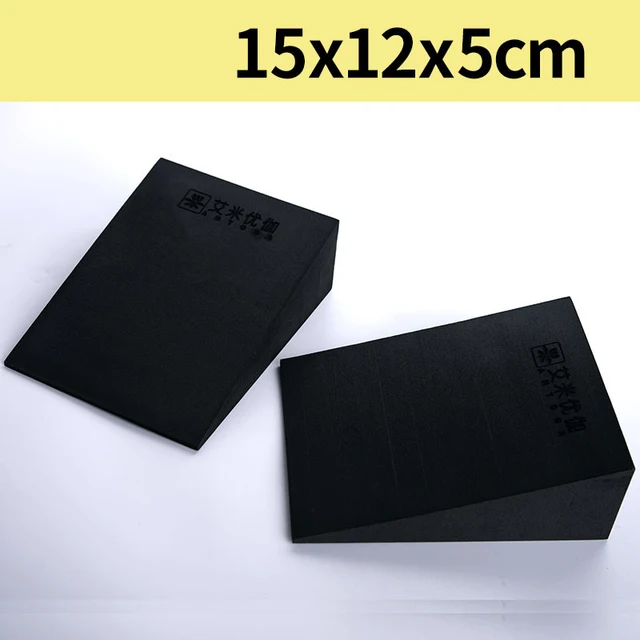 2pcs Squat Wedge Block Non Slip Professional Squat Ramp For Weightlifting Deadlift Heel Elevated Calf Raises Yoga Slant Board 6