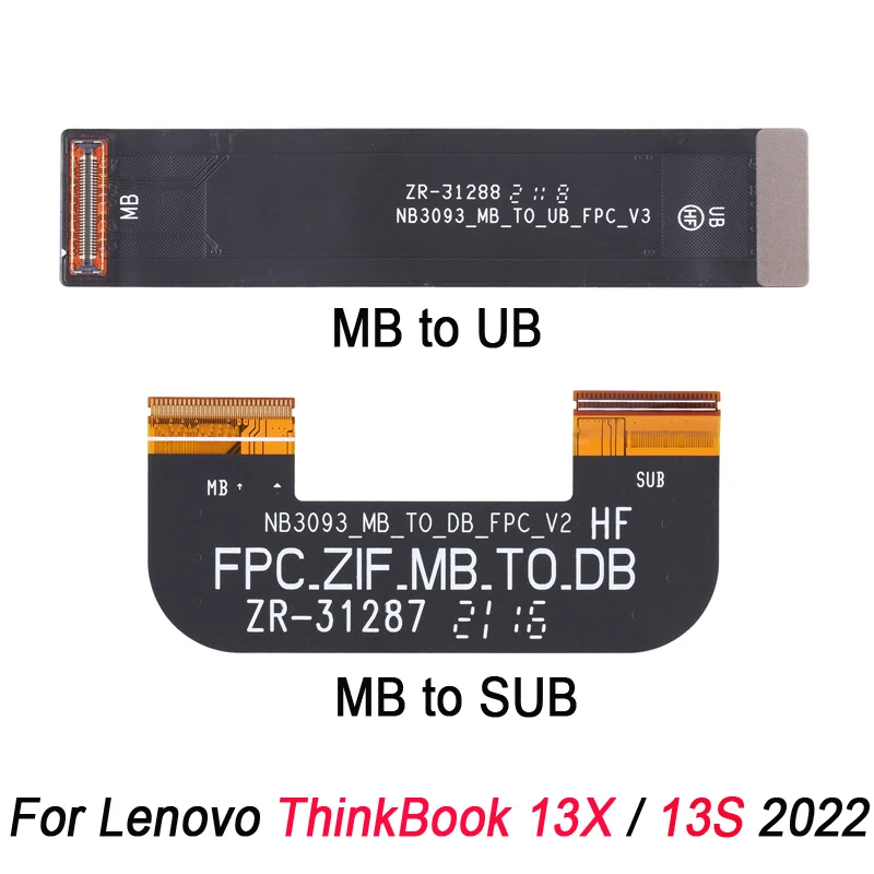 

Для Lenovo ThinkBook 13X 13S 2022 оригинальный разъем материнской платы ЖК-дисплей гибкий кабель запасная часть