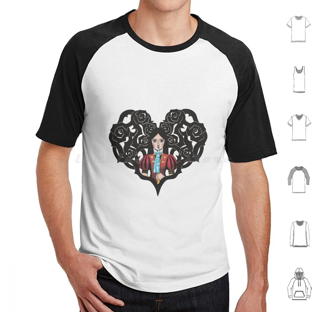Alice Madness Returns The Heart T Shirt Cotton Uomo Donna Fai Da Te Print Heart Alice Liddell Alice Madness Returns Alice Cook