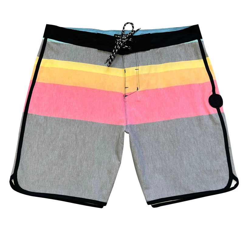 Summer New Men Waterproof Beach Shorts Phantom Bermuda Board Shorts Swim Shorts Quick Dry Casual Diving Surfwear Plus 2024-12 6