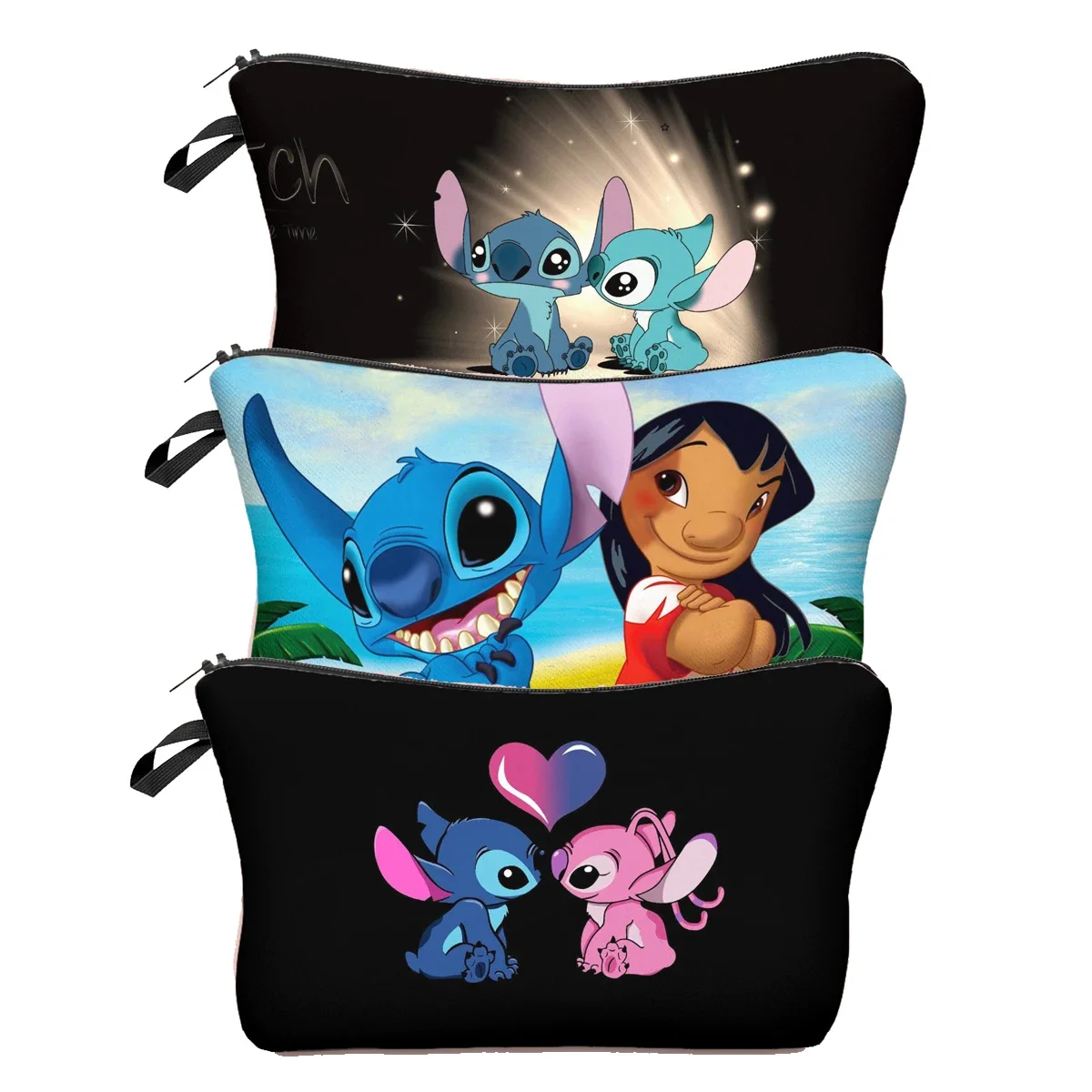 

Disney Stitch Makeup Bag Kawaii Dumbo Cosmetic Bag Anime Cartoon Stich Washing Bag Pencil Case Girl Christmats Gifts 2023