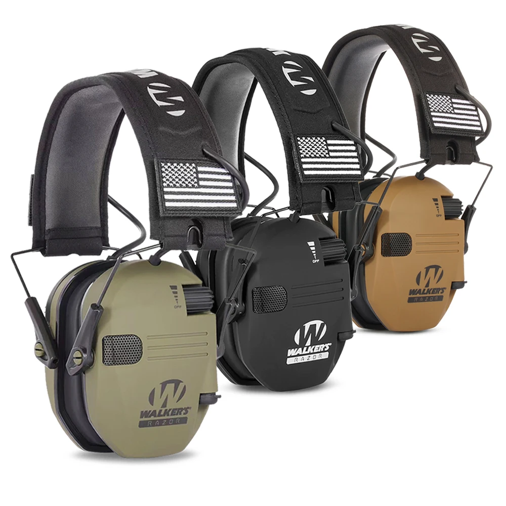 Shooting Ear Protection Safety Earmuffs Noise Reduction Slim Shooter