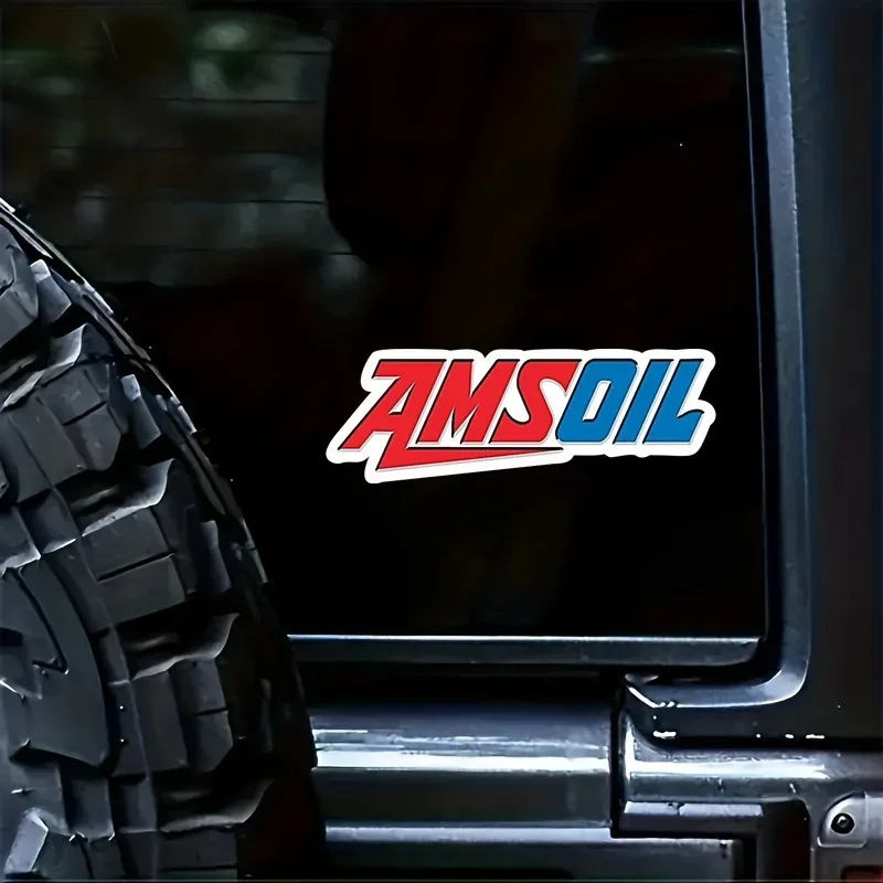 1PC 멋진 AMSOIL 자동차 스티커, 자동차를 개인화하기 위한 독특한 엠블럼, 오일에 민감한 운전자에게 적합