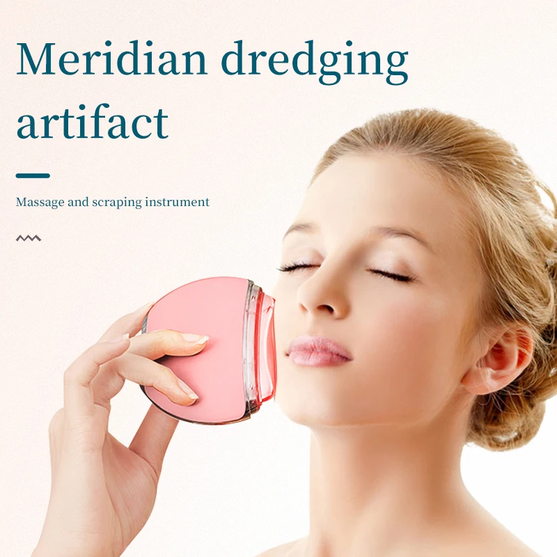 Electric Gua sha with Manually Facial Body Sculpting Massager Anti Aging Facial Beauty Instrument Scraping Massage
