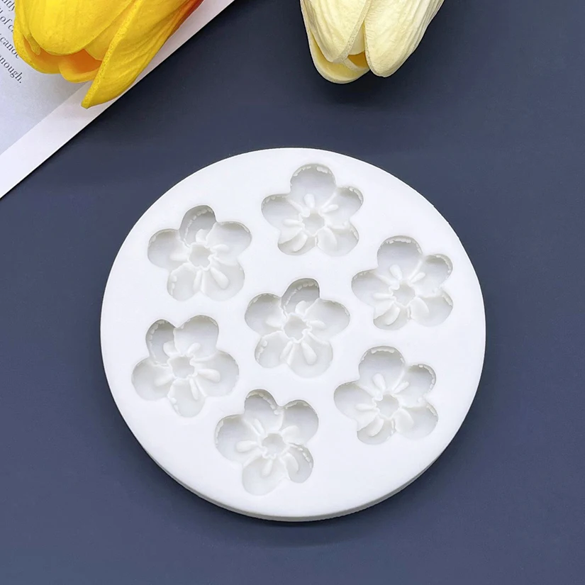 Flower Rose Silicone Mold for Resin Craft Fondant Chocolate Candy Sugarcraft Baking Mou... - SKU FRSM0913 - UGI Packaging